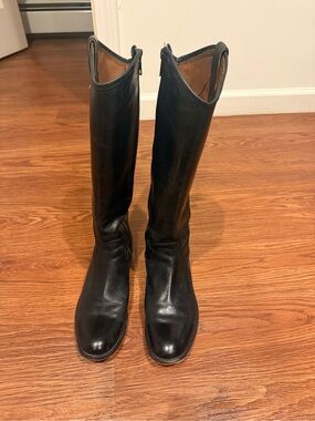 Frye Black Leather Boots